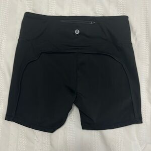 lululemon Biker Shorts-Black Size 8